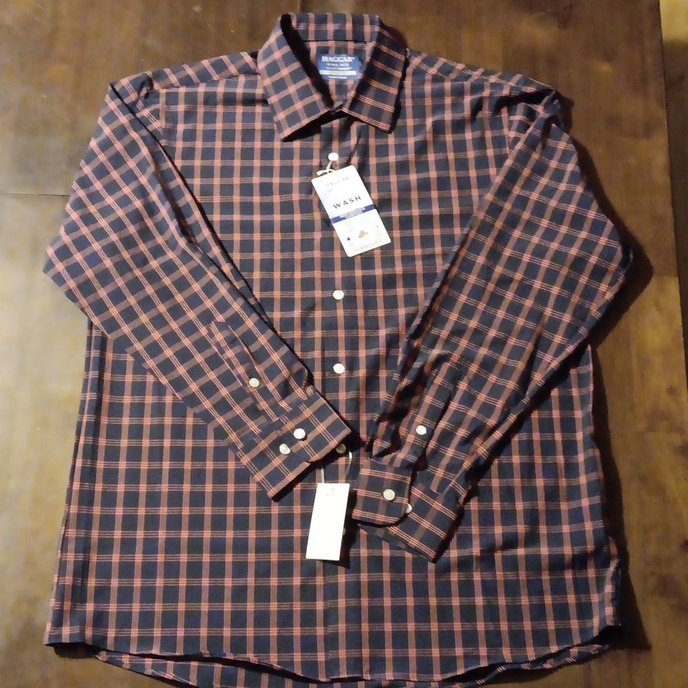 Men's Haggar Classic-fit Smartwash Wrinkle Free Dress Shirt